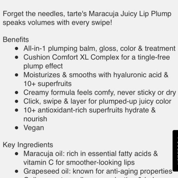 ๐PICK 5/$25 TARTE MARACUJA JUICY LIP PLUMP NEW TRAVELSZ PRIMROSE - Picture 6 of 10